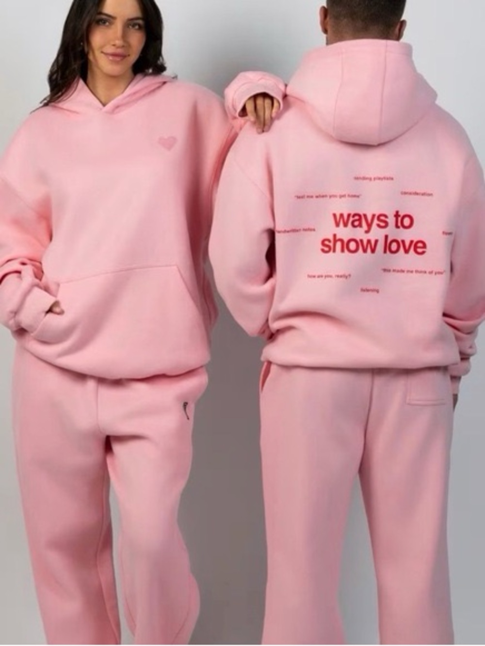 Comfrt Ways to Show Love hoodie